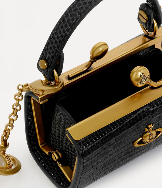 Vivienne Westwood Doll Bag in BLACK